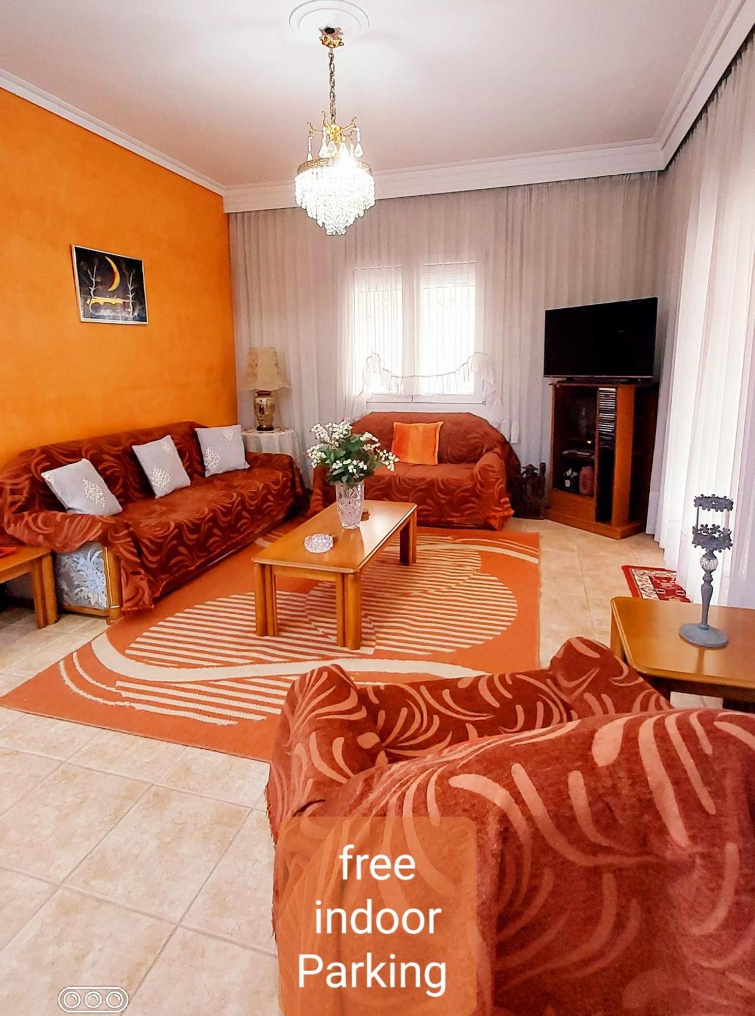 "Home Sweet Home" 3 Bedrooms Big House 110M Free Indoor Parking! Tesalónica Exterior foto